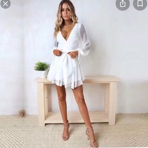 Impeccable Pig White Dress